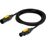 Cble d'alimentation neutrik powercon true1 mle / femelle 3 x 2, 5 mm 0, 5 m - cbles powercon