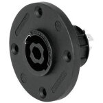 Neutrik prise de montage speakon 4 broches ronde n - nl4mprxx - connecteurs haut - parleurs