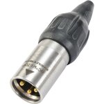 Neutrik xlr plug 3pin nc3mx - top - connecteur xlr 3 pol. Neutrik xlr plug 3pin nc3mx - top - connecteur xlr 3 pol.