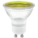 Omnilux gu - 10 230v led smd 7w jaune - lampes led socle gu10