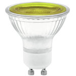 Omnilux gu - 10 230v led smd 7w jaune - lampes led socle gu10