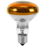 Omnilux r80 230v / 60w e - 27 orange - ampoules à incandescence, couleur, socle e27 Omnilux r80 230v / 60w e - 27 orange - ampoules à incandescence, couleur, socle e27