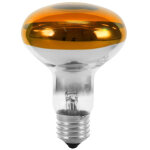 Omnilux r80 230v / 60w e - 27 orange - ampoules � incandescence, couleur, socle e27