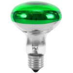 Omnilux r80 230v / 60w e - 27 vert - ampoules à incandescence, couleur, socle e27 Omnilux r80 230v / 60w e - 27 vert - ampoules à incandescence, couleur, socle e27