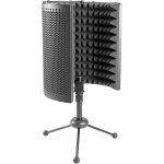 Omnitronic as - 04 syst�me de bureau - microphone - absorbeur, pliable avec tr�pied. - pinces et supports ...