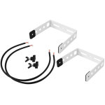 Omnitronic bob - 4 support d'extension blanc 2x - supports pour haut - parleurs