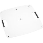 Omnitronic bps - 3 support de haut - parleur / plaque de base blanc - pieds pour enceintes