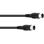 Omnitronic c�ble din 5pin midi 6m - c�bles din