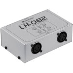 Omnitronic lh - 082 isolateur stéréo xlr - boîtes de direct Omnitronic lh - 082 isolateur stéréo xlr - boîtes de direct