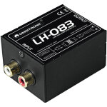 Omnitronic lh - 083 isolateur stéréo rca s - boîtes de direct Omnitronic lh - 083 isolateur stéréo rca s - boîtes de direct