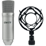 Omnitronic mic cm - 77 microphone à condensateur - microphones de studio Omnitronic mic cm - 77 microphone à condensateur - microphones de studio