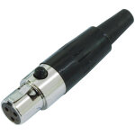 Omnitronic mini xlr socket 3pin - connecteur xlr 3 pol.