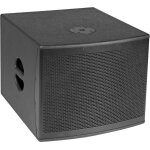 Omnitronic molly - 12a subwoofer actif noir - caisson de graves actifs