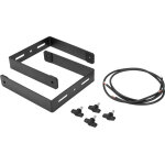 Omnitronic molly - 6 support d'extension noir 2x - supports pour haut - parleurs