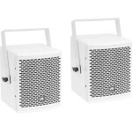 Omnitronic molly - 6 top blanc 2x - haut - parleurs passifs