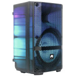 Omnitronic mse - 8 + enceinte de f�te sur batterie avec effets led - enceintes actives