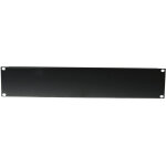 Omnitronic panneau frontal z - 19u en acier noir 2u - accessoires construction de malles Omnitronic panneau frontal z - 19u en acier noir 2u - accessoires construction de malles