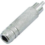 Omnitronic rca plug / jack socket mono metal jacket - adaptateurs