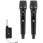 Omnitronic set fas two + 2x dyn. microphone sans fil 660 - 690mhz - composants individuels