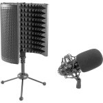 Omnitronic set mic cm - 78mk2 microphone à condensateur à large diaphragme + système as - 04 microphone ... Omnitronic set mic cm - 78mk2 microphone à condensateur à large diaphragme + système as - 04 microphone ...