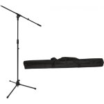Omnitronic set tr�pied de microphone ms - 2 avec perche bk + sac - pieds pour microphones