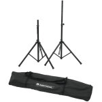 Omnitronic support d'enceinte move mk2 set - trépieds pour haut - parleurs Omnitronic support d'enceinte move mk2 set - trépieds pour haut - parleurs