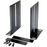 Omnitronic support de rack pour amplificateur, arri�re, 2u - accessoires construction de malles