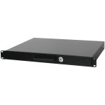 Omnitronic tiroir rack avec serrure 1u - tiroirs de baie pour malles