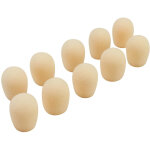 Omnitronic uhf - 100 pare - brise, couleur chair 10x - bonnettes de mousse et filtre anti - pop micro ...