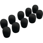Omnitronic uhf - 100 pare - brise, noir 10x - bonnettes de mousse et filtre anti - pop micro Omnitronic uhf - 100 pare - brise, noir 10x - bonnettes de mousse et filtre anti - pop micro