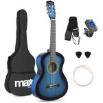 Pack guitare classique max soloart junior 3 / 4 bleu - guitares acoustiques Pack guitare classique max soloart junior 3 / 4 bleu - guitares acoustiques