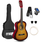 Pack guitare classique max soloart junior 3 / 4 sunburst - guitares acoustiques Pack guitare classique max soloart junior 3 / 4 sunburst - guitares acoustiques