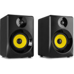Paire de moniteurs de studio actifs 5  vonyx smn50b - enceintes de studio actives