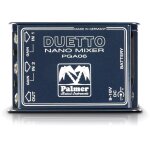 Palmer duetto - mixeur nano 2 canaux pour signal ligne & guitare - accessoires divers Palmer duetto - mixeur nano 2 canaux pour signal ligne & guitare - accessoires divers