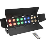 Panneau de sc�ne eurolite 16 qcl rgb / ww led - spots � led / projecteurs led