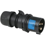 Pce cee 16 a / 240 v - 3p fiche mle noire - turbo terminal - sans vis - connecteurs cee