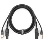 Pd - connex cx07 - 2 combi cable powerconnector tr - xlr m / powerconnector tr - xlr f 2m - câbles hybrides ... Pd - connex cx07 - 2 combi cable powerconnector tr - xlr m / powerconnector tr - xlr f 2m - câbles hybrides ...