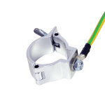 Pince de mise � la terre riggatec pour tuyaux de 48 � 51 mm, avec c�ble de mise � la terre de 10 m et ...