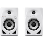 Pioneer dj dm - 40d 4   desktop monitor system avec bluetooth (blanc) - enceintes de studio actives