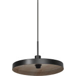 Plaque décorative ledvance pour suspension e27, décor bois noir - lampes pendulaires Plaque décorative ledvance pour suspension e27, décor bois noir - lampes pendulaires