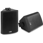 Power dynamics bc65v paire d'enceintes noires 100v 8 ohm 6, 5  150w - ipx5 - haut - parleurs d'installation ...