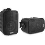 Power dynamics bgo30 ensemble de haut - parleurs int�rieur / ext�rieur 3  60w noir - haut - parleurs ...