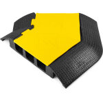 Power dynamics cb3c pont de c�ble avec couvercle 3ch corner - passages de c�bles