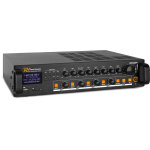 Power dynamics pdv240mp3 pa mixer amplifier 240w / 100v 4 zones - amplificateurs de puissance multicanaux ...