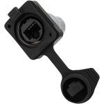 Prise de passage de ch�ssis � verrouillage seetronic rj45 - cat6a - ip65 - connecteurs rj45 ethercon