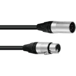 Psso c�ble dmx xlr 5pin 10m bk neutrik - c�bles xlr 5 pol