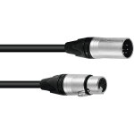 Psso c�ble dmx xlr 5pin 10m bk neutrik - c�bles xlr 5 pol
