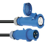 Psso cee extension 32a 3x6 10m bleu - c�bles cee