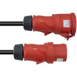 Psso cee extension 32a 5x6 10m rouge - c�bles cee