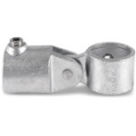 Raccord de tube riggatec, pièce de jonction unique pour tube de 48, 3 mm, en argent - raccords pour tubes ... Raccord de tube riggatec, pièce de jonction unique pour tube de 48, 3 mm, en argent - raccords pour tubes ...